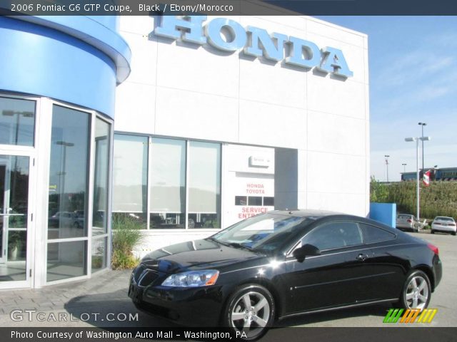 2006 Pontiac G6 GTP Coupe in Black