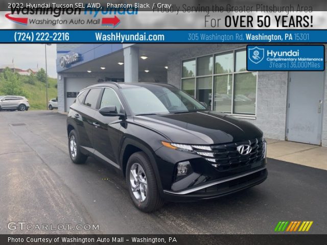 2022 Hyundai Tucson SEL AWD in Phantom Black