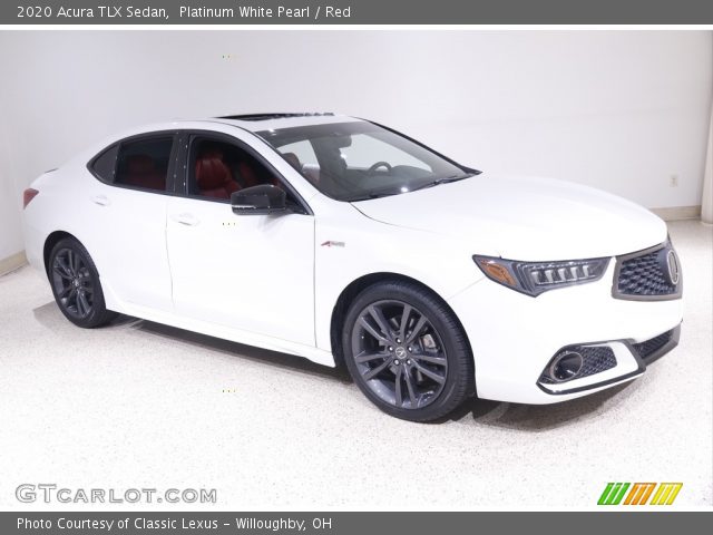2020 Acura TLX Sedan in Platinum White Pearl