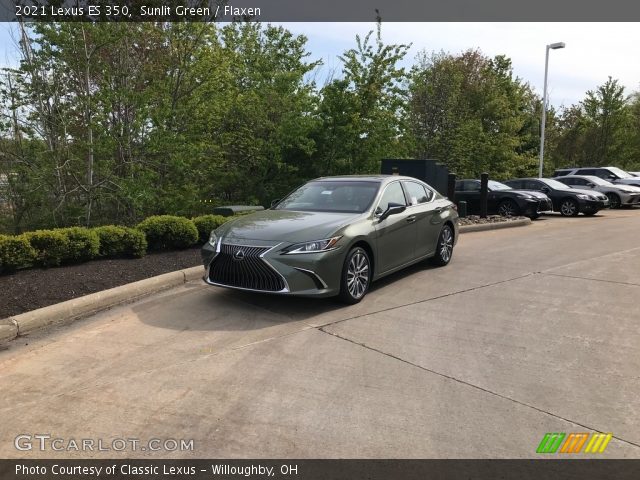 2021 Lexus ES 350 in Sunlit Green