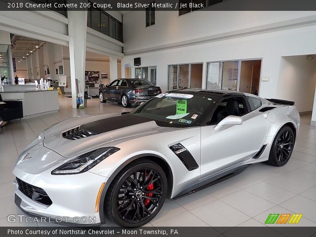 2018 Chevrolet Corvette Z06 Coupe in Blade Silver Metallic