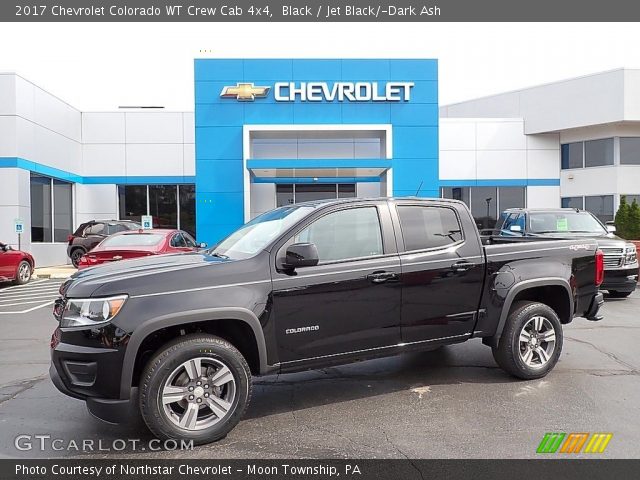 2017 Chevrolet Colorado WT Crew Cab 4x4 in Black