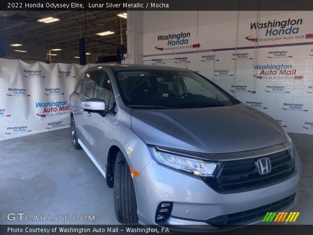 2022 Honda Odyssey Elite in Lunar Silver Metallic