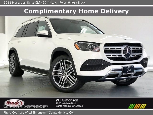 2021 Mercedes-Benz GLS 450 4Matic in Polar White