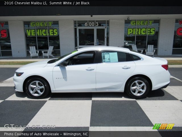 2016 Chevrolet Malibu LS in Summit White