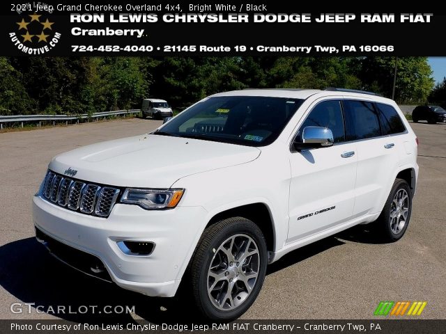 2021 Jeep Grand Cherokee Overland 4x4 in Bright White