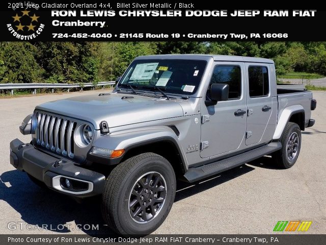 2021 Jeep Gladiator Overland 4x4 in Billet Silver Metallic