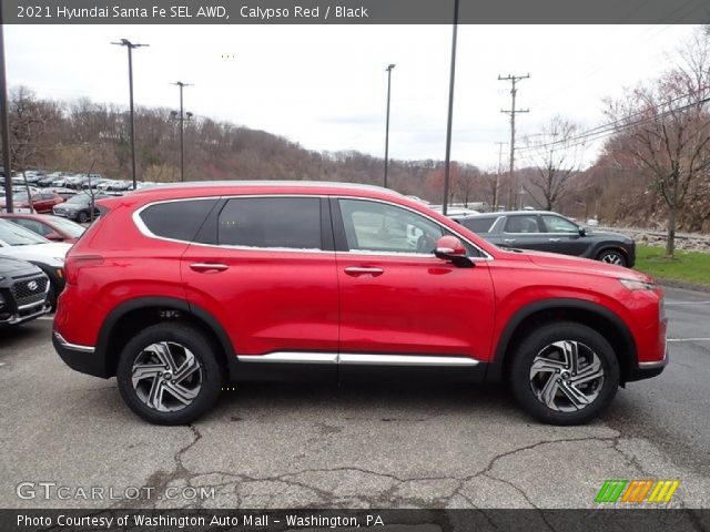 2021 Hyundai Santa Fe SEL AWD in Calypso Red