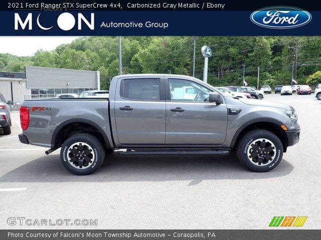 2021 Ford Ranger STX SuperCrew 4x4 in Carbonized Gray Metallic