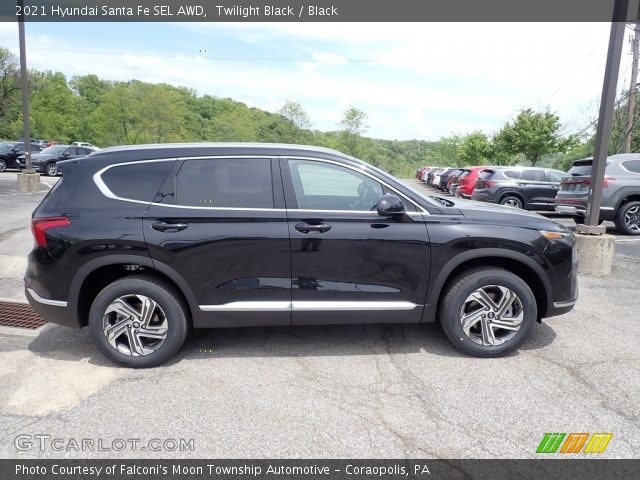 2021 Hyundai Santa Fe SEL AWD in Twilight Black