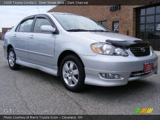 2008 Toyota Corolla S in Silver Streak Mica