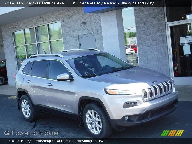 2014 Jeep Cherokee Latitude 4x4 in Billet Silver Metallic