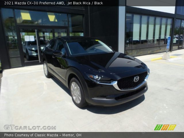 2021 Mazda CX-30 Preferred AWD in Jet Black Mica