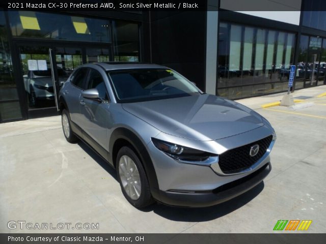 2021 Mazda CX-30 Preferred AWD in Sonic Silver Metallic