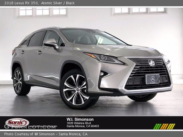 2018 Lexus RX 350 in Atomic Silver