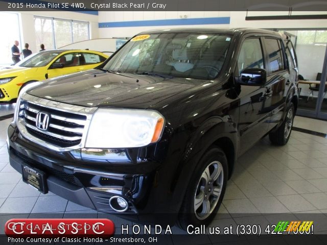 2015 Honda Pilot SE 4WD in Crystal Black Pearl