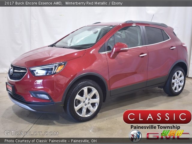 2017 Buick Encore Essence AWD in Winterberry Red Metallic