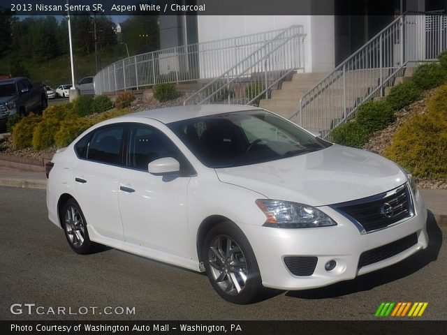 2013 Nissan Sentra SR in Aspen White