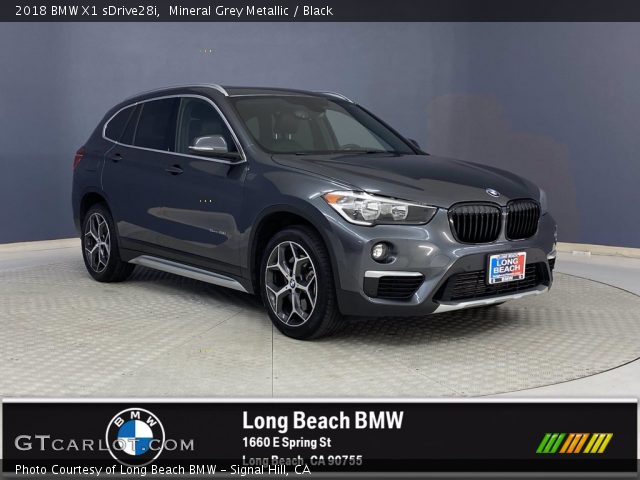 2018 BMW X1 sDrive28i in Mineral Grey Metallic