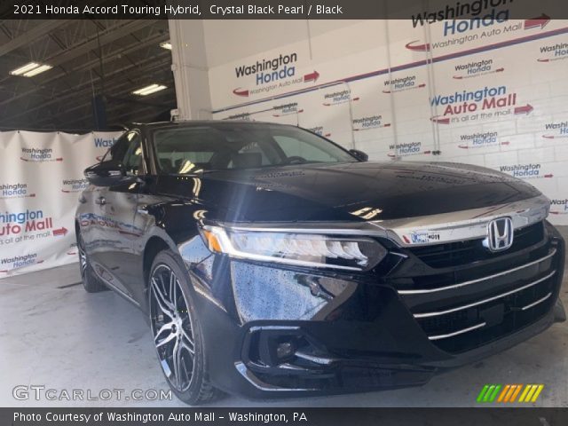 2021 Honda Accord Touring Hybrid in Crystal Black Pearl