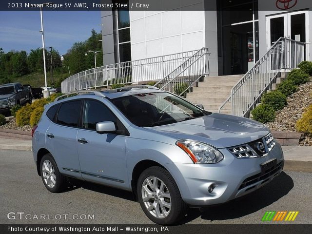 2013 Nissan Rogue SV AWD in Frosted Steel