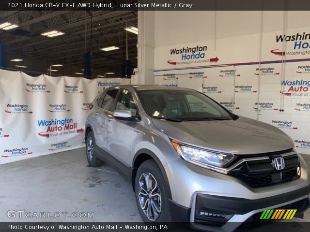 2021 Honda CR-V EX-L AWD Hybrid in Lunar Silver Metallic