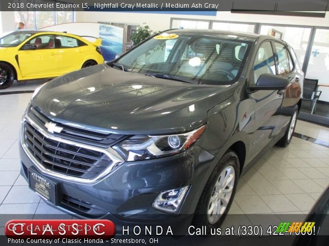 2018 Chevrolet Equinox LS in Nightfall Gray Metallic