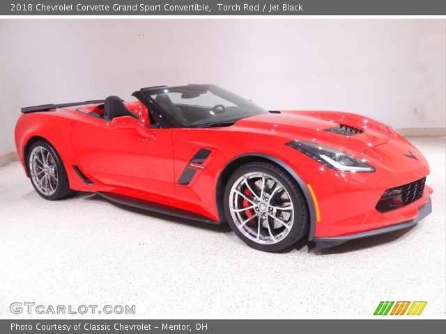 2018 Chevrolet Corvette Grand Sport Convertible in Torch Red