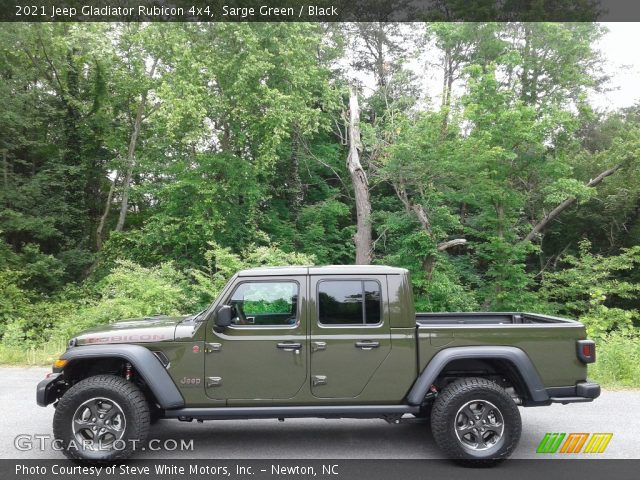 2021 Jeep Gladiator Rubicon 4x4 in Sarge Green