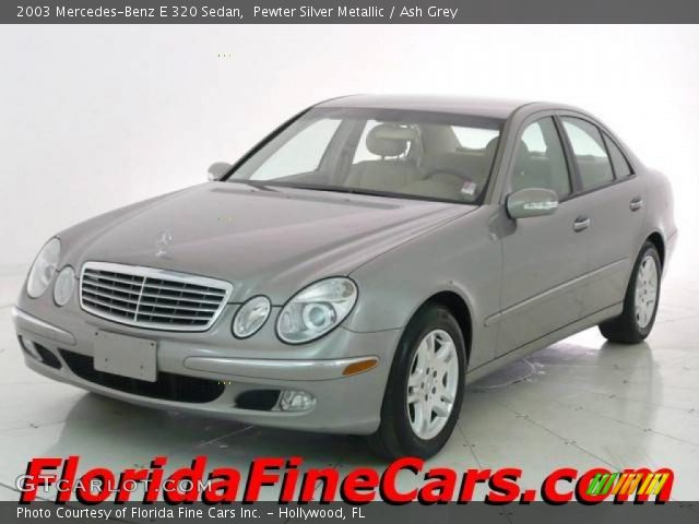 2003 Mercedes-Benz E 320 Sedan in Pewter Silver Metallic