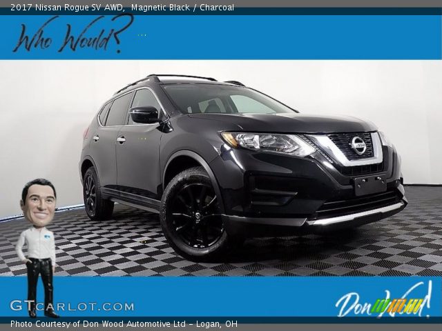 2017 Nissan Rogue SV AWD in Magnetic Black