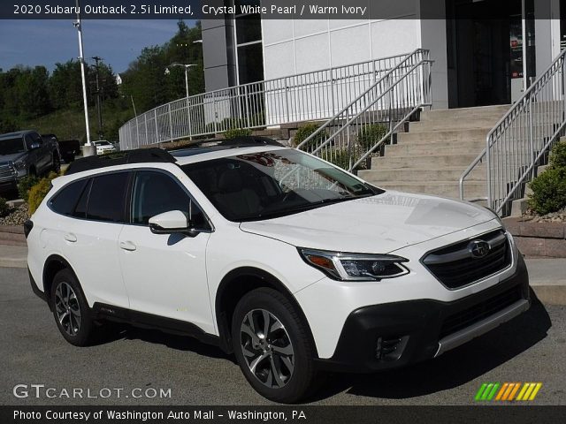 2020 Subaru Outback 2.5i Limited in Crystal White Pearl
