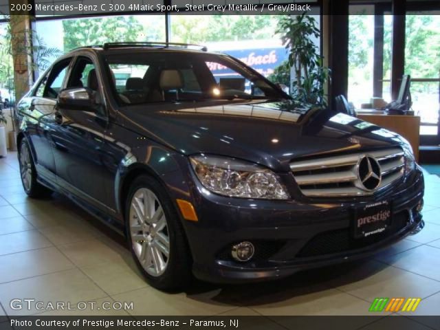 2009 Mercedes-Benz C 300 4Matic Sport in Steel Grey Metallic