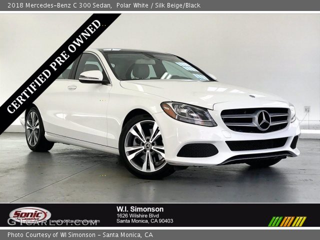 2018 Mercedes-Benz C 300 Sedan in Polar White