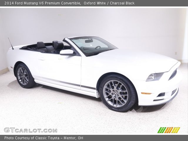 2014 Ford Mustang V6 Premium Convertible in Oxford White