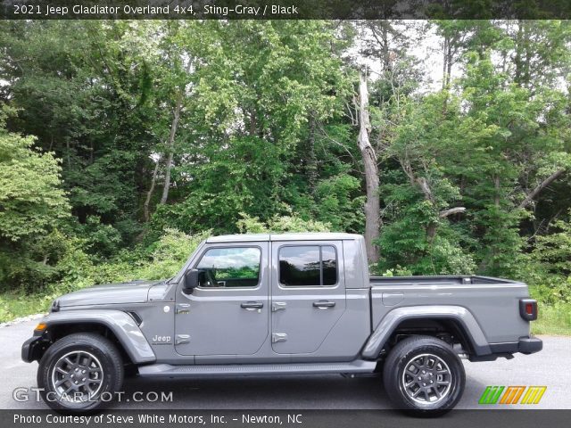 2021 Jeep Gladiator Overland 4x4 in Sting-Gray