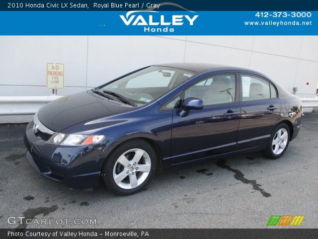 2010 Honda Civic LX Sedan in Royal Blue Pearl