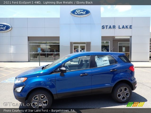 2021 Ford EcoSport S 4WD in Lightning Blue Metallic