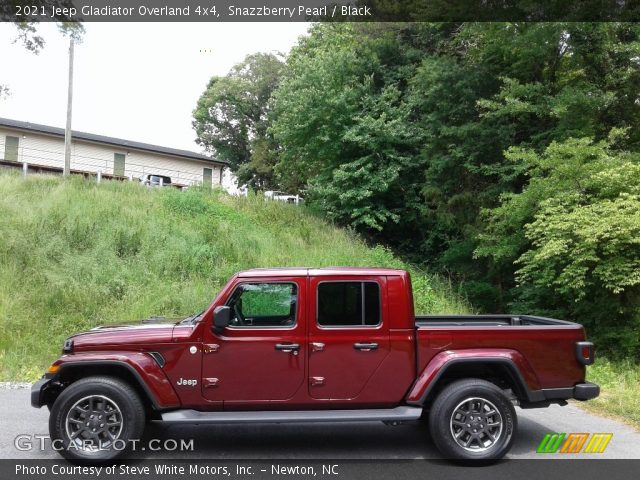 2021 Jeep Gladiator Overland 4x4 in Snazzberry Pearl