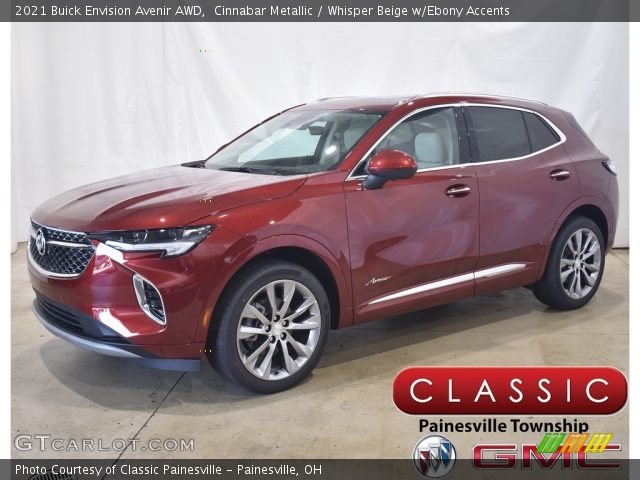 2021 Buick Envision Avenir AWD in Cinnabar Metallic