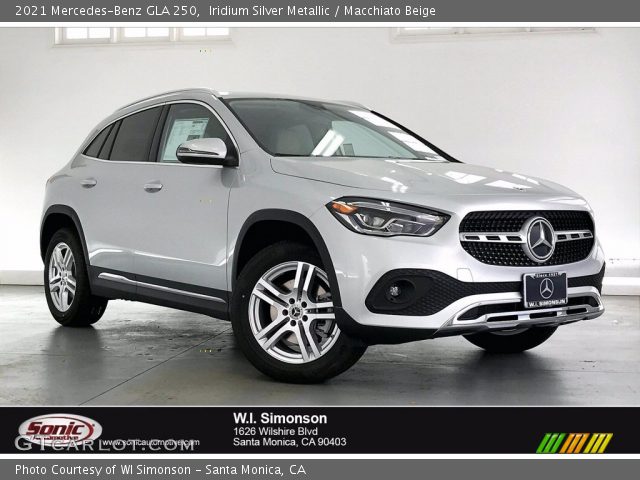 2021 Mercedes-Benz GLA 250 in Iridium Silver Metallic