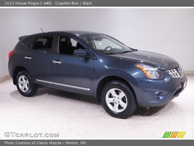 2013 Nissan Rogue S AWD in Graphite Blue