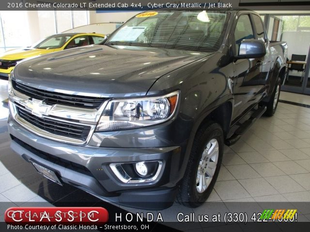 2016 Chevrolet Colorado LT Extended Cab 4x4 in Cyber Gray Metallic