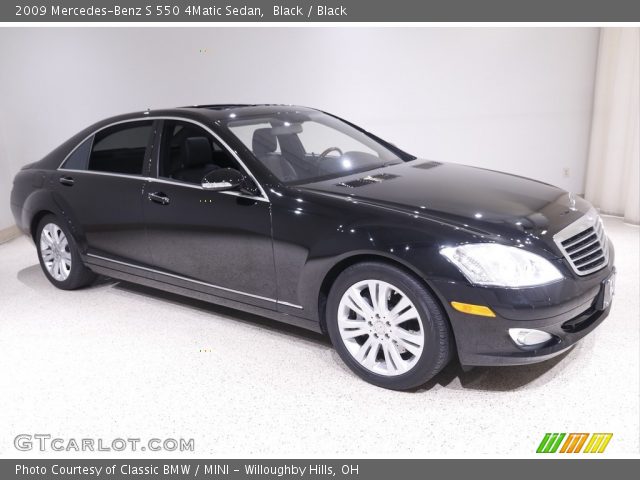 2009 Mercedes-Benz S 550 4Matic Sedan in Black