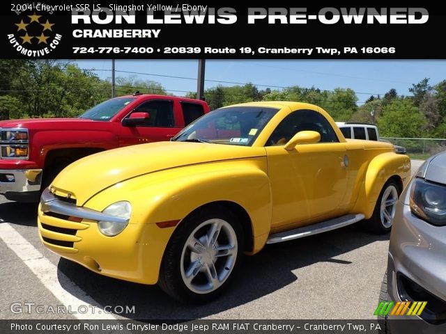 2004 Chevrolet SSR LS in Slingshot Yellow