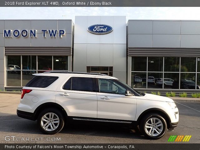 2018 Ford Explorer XLT 4WD in Oxford White