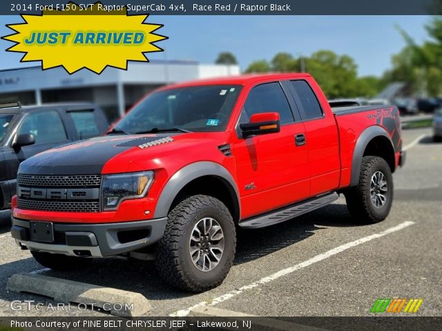 2014 Ford F150 SVT Raptor SuperCab 4x4 in Race Red