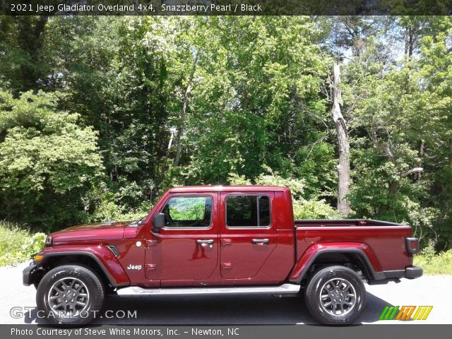 2021 Jeep Gladiator Overland 4x4 in Snazzberry Pearl