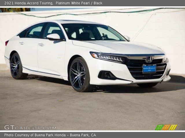 2021 Honda Accord Touring in Platinum White Pearl
