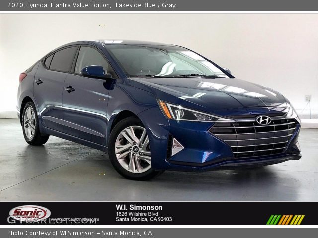 2020 Hyundai Elantra Value Edition in Lakeside Blue
